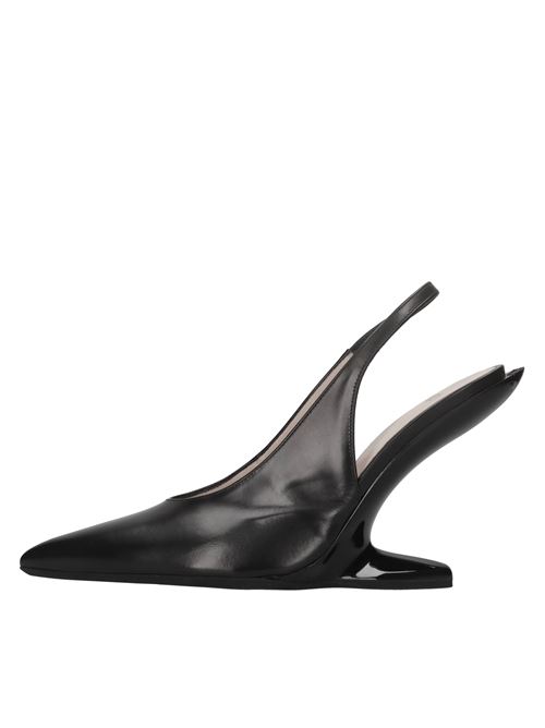 Décolleté slingback in pelle N°21 | CPXNV16003 X001NERO
